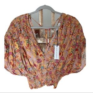 Cupcakes and Cashmere Cute Flowy Crop